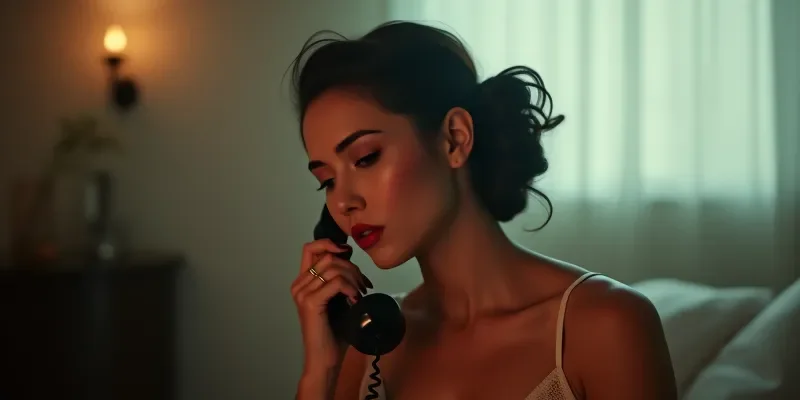 Die Kunst der erotischen Stimme: Wie Sie Ihren Partner am Telefon verführen